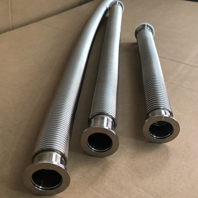 KF40 K50 Flexible Hoses Welded Bellow ISO Sandblast Polished