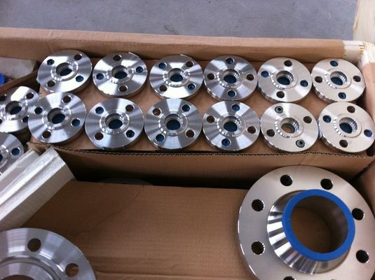 S32750 S40S Weld Neck Pipe Flanges Desalination Plant Welding Neck Flange