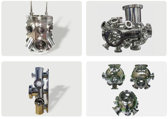 TUV ISO Cavity Welding F304L F316LN Ultra High Vacuum Chamber